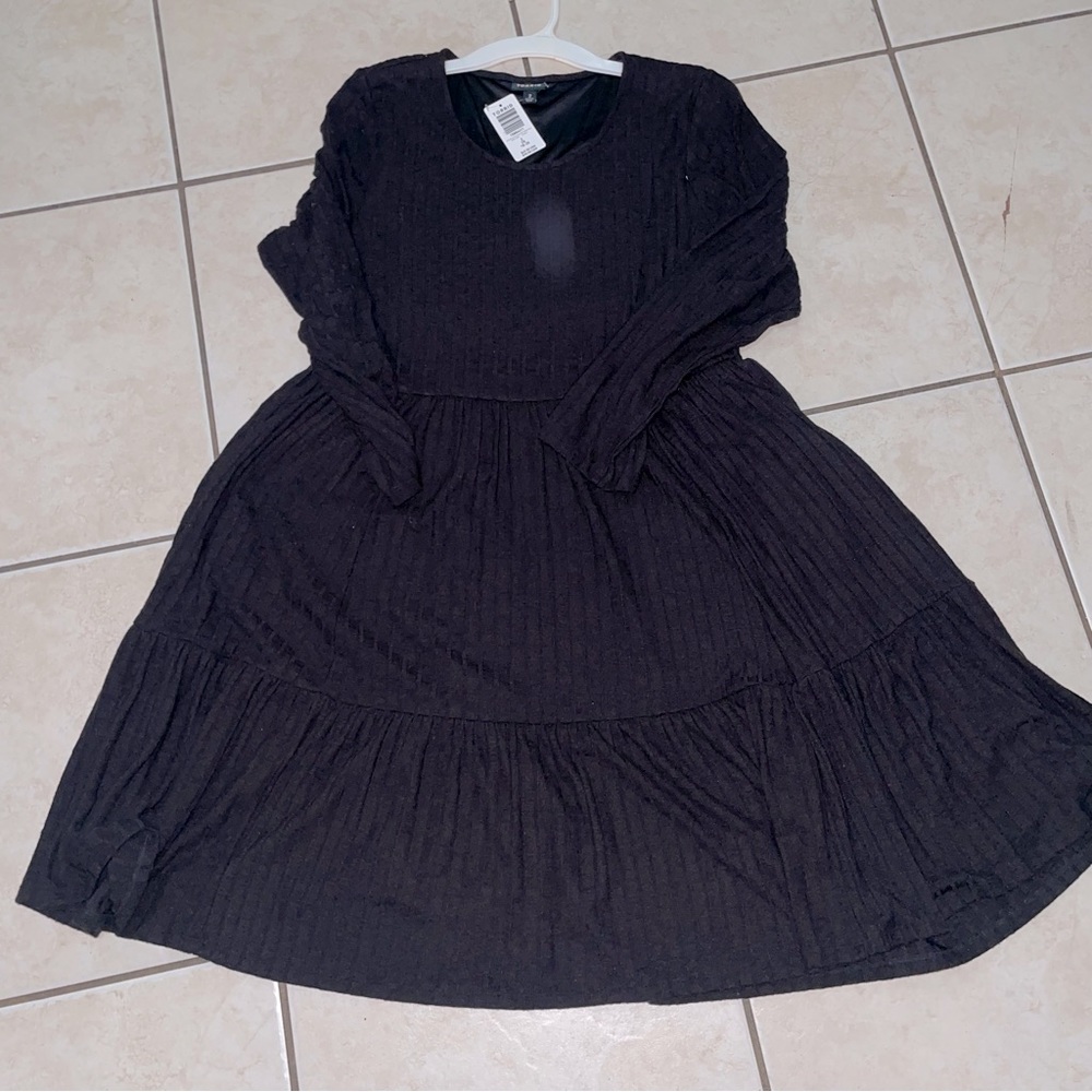 BNWT Torrid Plus Rib tiered Dress